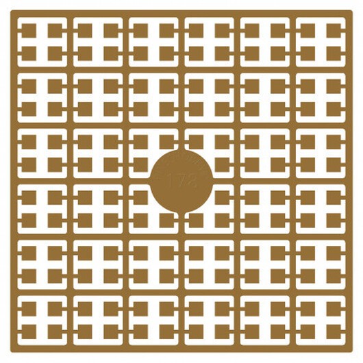 Pixelhobby Midi Pärlor 178 Ljus Ljusbrun 2x2mm - 140 pixels