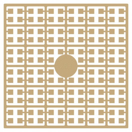 Pixelhobby Midi Pärlor 263 Extra ljus Hudfärg 2x2mm - 140 pixels