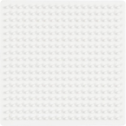 Nabbi BioBeads Pärlplatta, kvadratisk, storlek 9,5x9,5 cm, medium, 1 st.