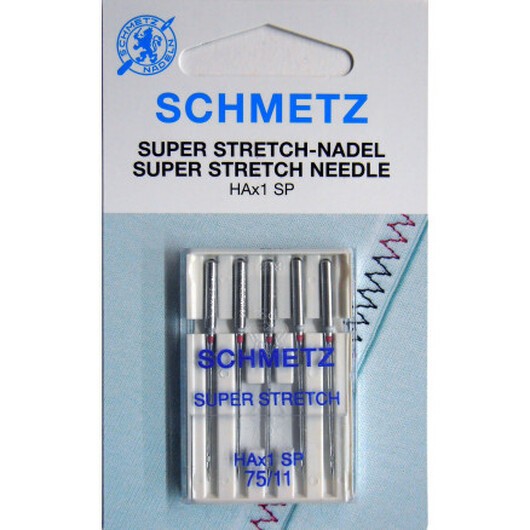 Â Schmetz Symaskinsnål Super Stretch HAx1SP Str. 75 - 5 st