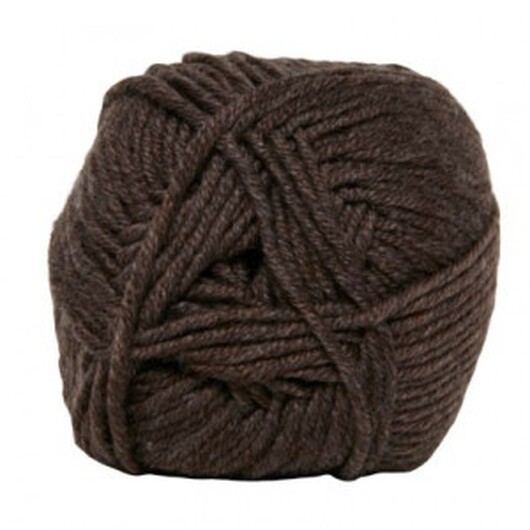 Hjertegarn 90 Extrafine Merino Garn 211 Brun