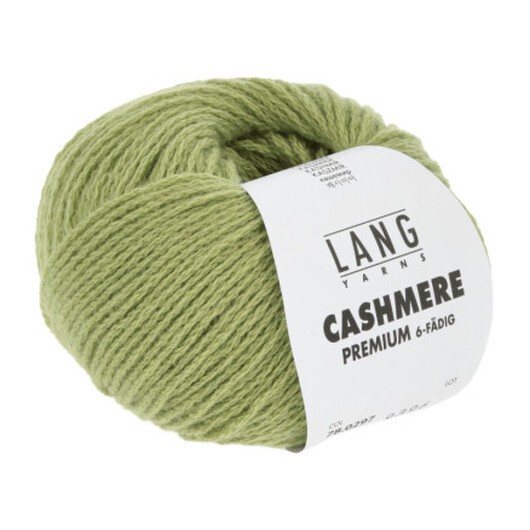 Long Yarns Kashmir Premium Garn 297 Ljus Oliv