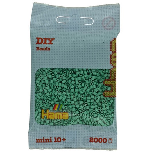 Hama Mini Pärlor 501-113 Aqua - 2000 st.