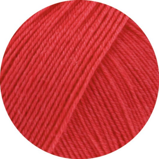 Lana Grossa Meilenweit 100 SETA Garn 38 Eldröd