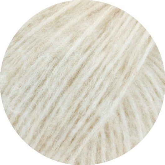 Lana Grossa Natural Alpaca Pelo Garn 5 Off White