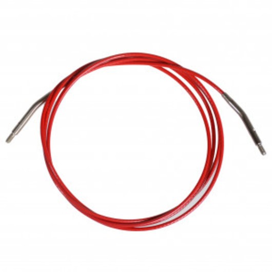 Infinity Hearts Wire/Kabel till Ändstickor Aluminium Röd 96cm (Blir 12