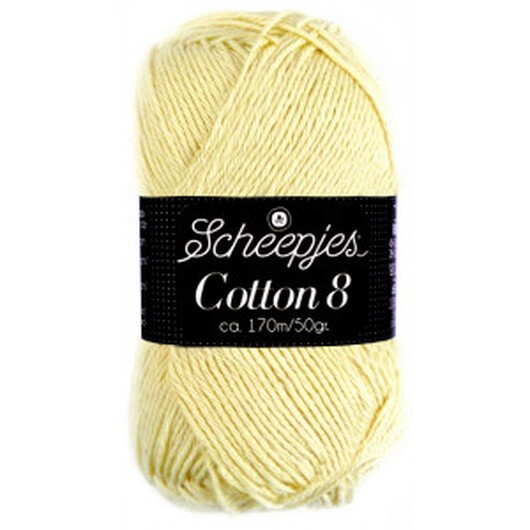 Scheepjes Cotton 8 Garn Unicolor 656 Beige