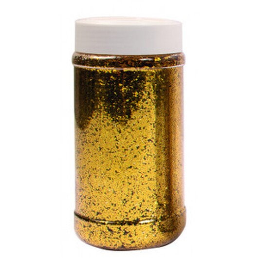 Playbox Glitterpulver/Glimmer Grovt Guld 250g