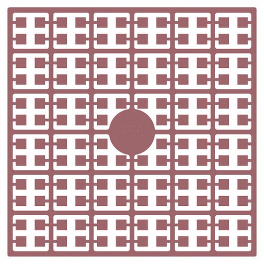 Pixelhobby Midi Pärlor 456 Mörk Dov Lila 2x2mm - 140 pixels