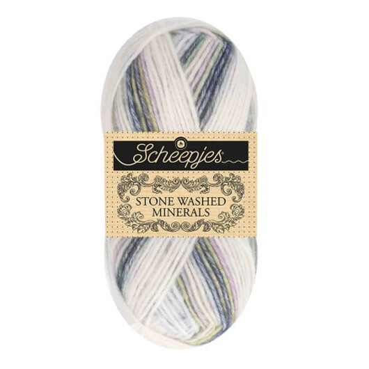 Scheepjes Stone Washed Minerals Garn 920 Amtetrine Brise