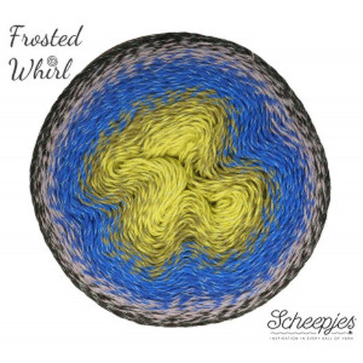 Scheepjes Frosted Whirl Garn Print 321 Yummy Tummy