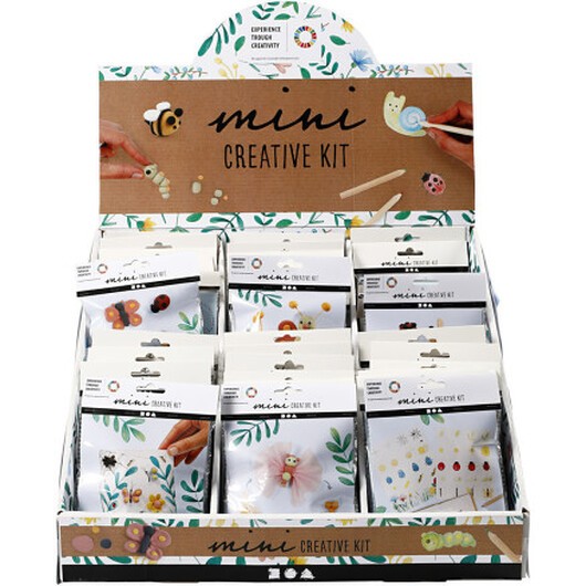 Bordsdisplay med Mini DIY Kit, H: 539 mm, 42 set/ 1 förp.