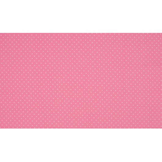 Minimals Bomullspoplin Tyg Print 412 Small Dot Rose 145cm - 50cm