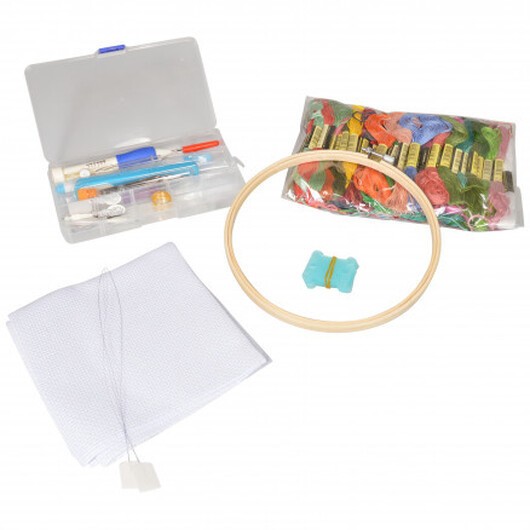 Infinity Hearts Broderi Startpaket - 80 dele