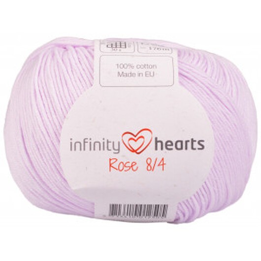 Infinity Hearts Rose 8/4 Garn Unicolor 50 Pulver