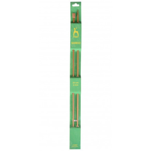 Pony Stickor / Jumperstickor Bambu 33cm 3,00mm / 13in US 2Â½