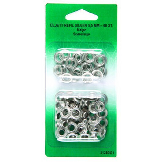 Ãljetter Refill 8,7mm Silver - 36 st