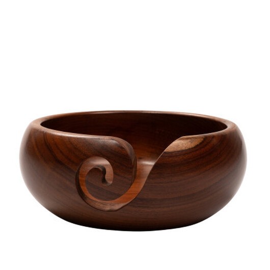 Infinity Hearts Garnskålar Teak 15x6 cm