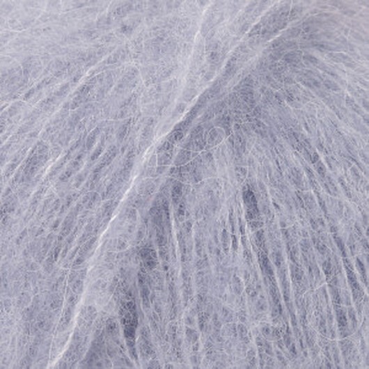 Drops Brushed Alpaca Silk Garn Unicolor 17 Ljus Lavendel
