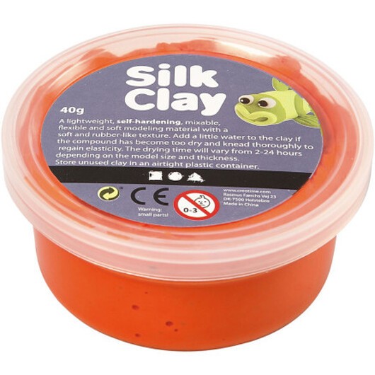 Silk ClayÂ®, orange, 40 g/ 1 burk