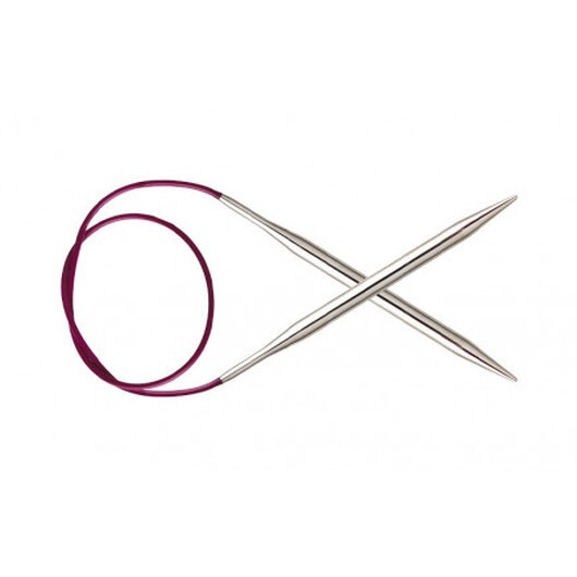 KnitPro Nova Metal Rundstickor Mässing 60cm 2,50mm / 23.6in US1Â½