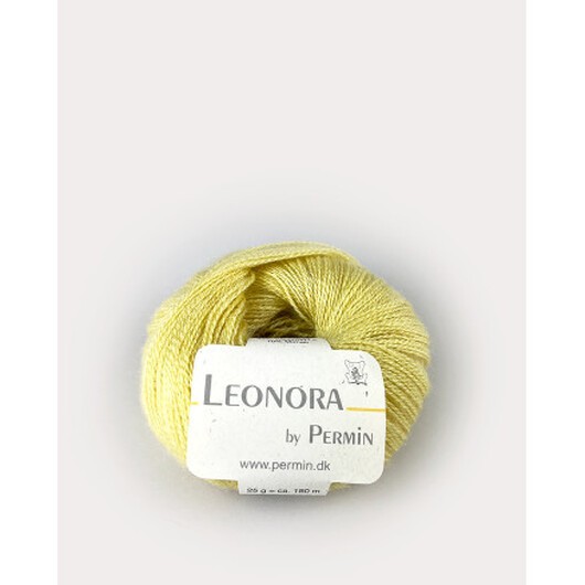 Permin Leonora Garn 01 Ljusgul