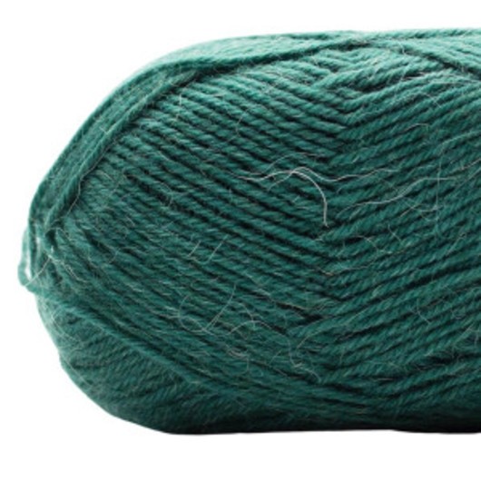 Kremke Soul Wool Edelweiss Alpaka 045 Mörkgrön