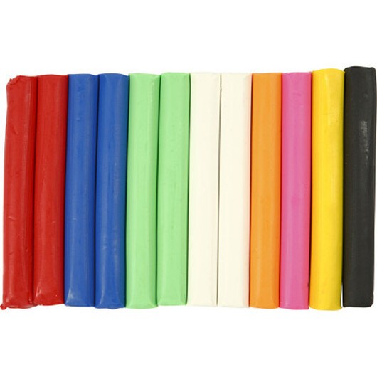 Modellera, mixade färger, 200 g/ 1 förp.