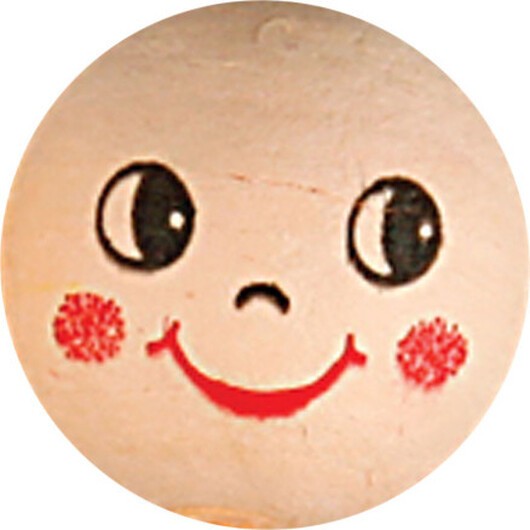 Huvud, diam. 22 mm, ljus puder, 10 st / 1 frp.