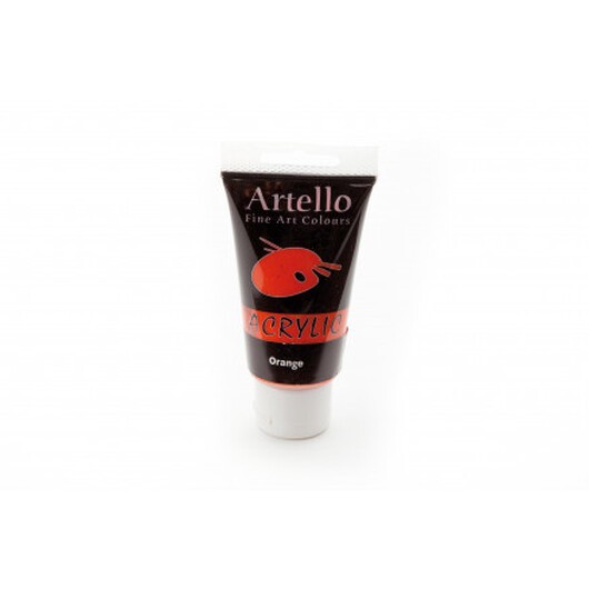 Artello Akrylfärg/Konstnärsfärg Orange 75ml