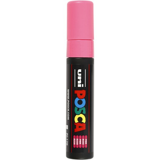 Posca Marker , nr. PC-17K, spets 15 mm, Extra broad, rosa, 1 st.