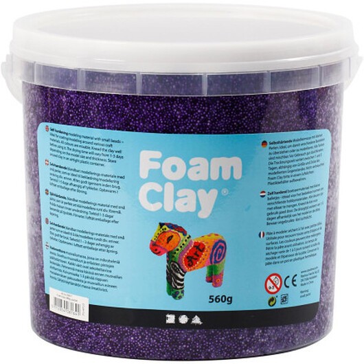 Foam ClayÂ® , lila, 560 g/ 1 hink