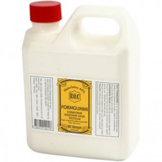 Latex Gummimjölk Vit 1000ml till antihalk på sulor, mattor och liknand