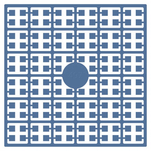 Pixelhobby Midi Pärlor 497 Turkos Blå 2x2mm - 140 pixels