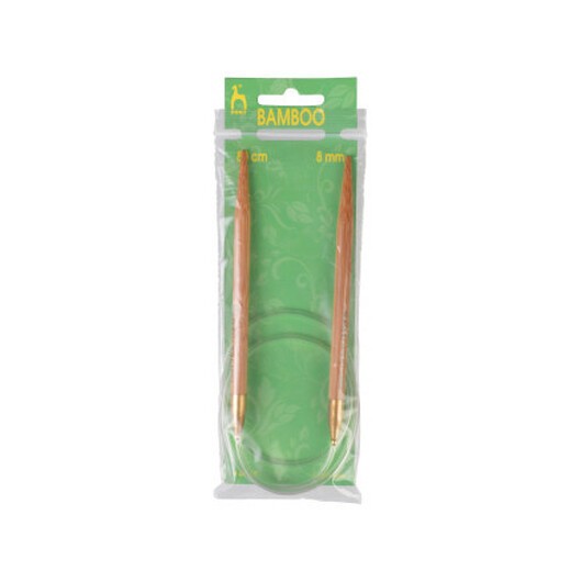 Pony Rundstickor Bambu 80cm 8,00mm / 31.5in US 11