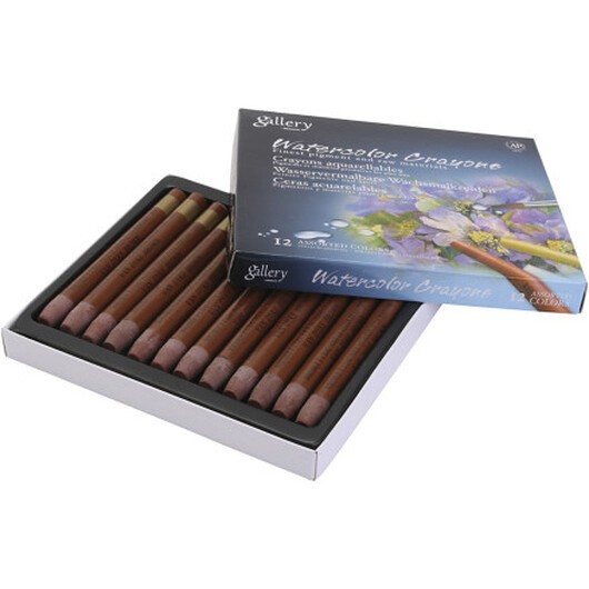 Gallery Akvarell, brun, 12 st./ 1 förp.