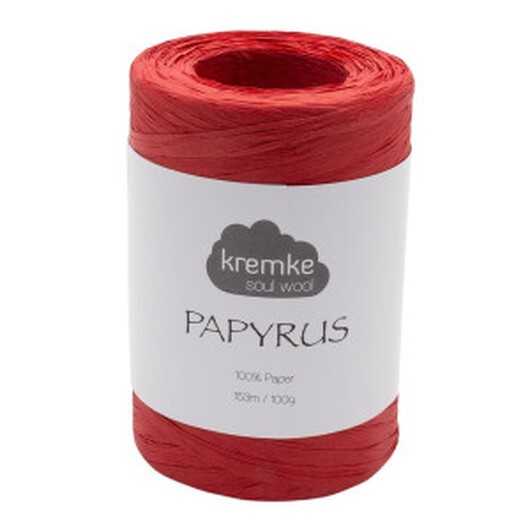 Kremke Soul Wool Papyrus 16 Röd