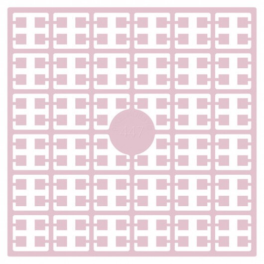 Pixelhobby Midi Pärlor 447 Väldigt ljus Dov Lila 2x2mm - 140 pixels