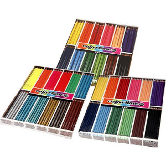 Colortime Färgblyerts, mixade färger, 576 st./ 1 förp.