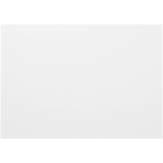 Falskartong, ark 72x100 cm, tjocklek 0,6 mm, 400 g, vit, 50 ark/ 1 förp.