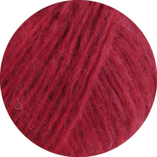 Lana Grossa Airy 16 Körsbärsröd