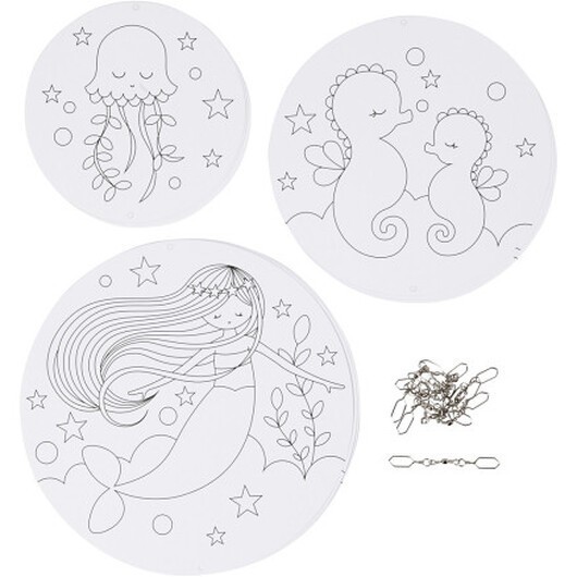 Mobil med motiv, Dia. 12+15+18 cm, 300 g, 3 set/ 1 förp.