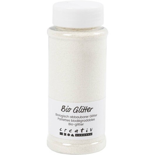 Bio-glimmer, vit, 140 ml/ 1 burk