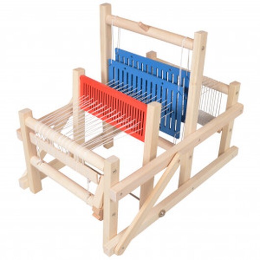 Infinity Hearts Väv Stor Trä 38,5x32x26 cm