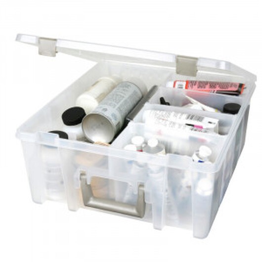 ArtBin Super Satchel Plastlåda till tillbehör Transparent 37,5x36x16cm
