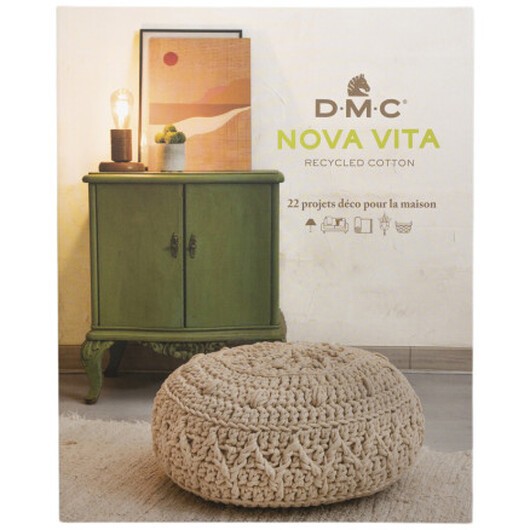 DMC Nova Vita 12 Mönsterbok - 22 Projekt till hemmet (FR)