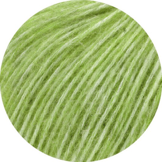 Lana Grossa Garn Natural Alpaca Pelo 33 Majgrön