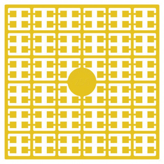 Pixelhobby Midi Pärlor 256 Gyllene Gul 2x2mm - 140 pixels