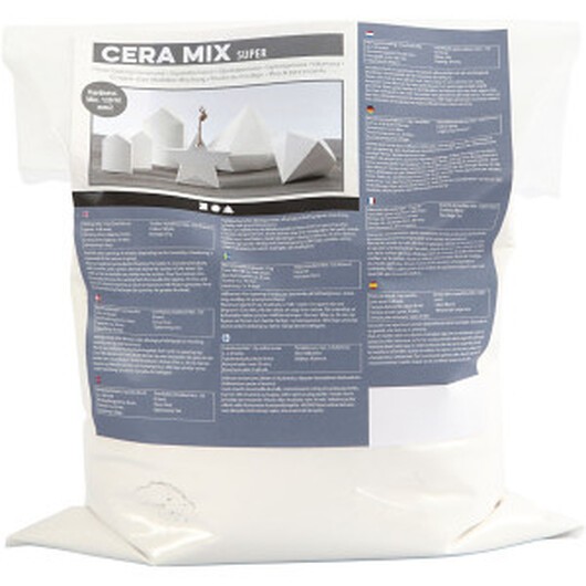 Cera-Mix Super Modellgips, vit, 5kg/ 1 förp.