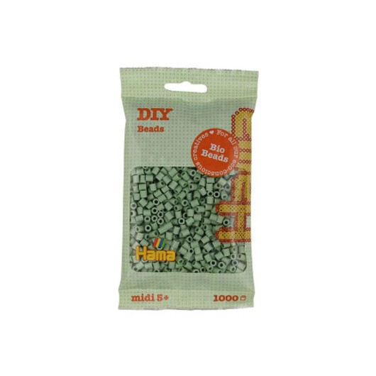 Hama Bio Midi Pärlor 190-101 Eukalyptus - 1000 st